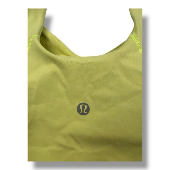 Lululemon Yellow Crop Top Size 6 - Picture 4 of 5